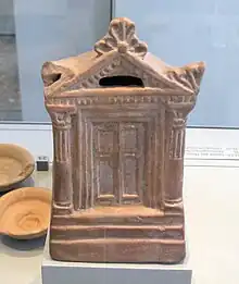 Hellenistic Money box in the shape of a temple