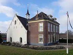 Church with attached house