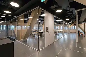 Smart glass rooms