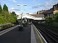 Island platform looking south