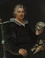 Portrait of the Shell Collector Jan Govertsen van der Aer (1603)