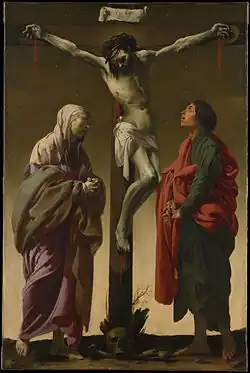 The Crucifixion with the Virgin and St. John, (c. 1625), 154.9 x 102.2 cm, Metropolitan Museum of Art, New York City