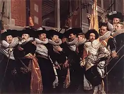 The Officers of the St Adrian Militia Company in 1630, by Hendrik Gerritsz Pot