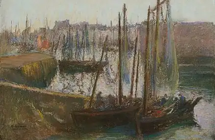 View of the Passage, Concarneau