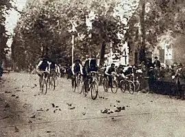 Henri Pélissier won the 1911 event in the sprint