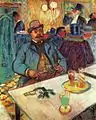 Monsieur Boileau au café, by Toulouse-Lautrec.
