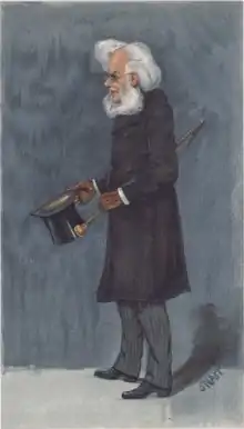 Henrik Ibsen by "Snapp" in the 12 December 1901 issue
