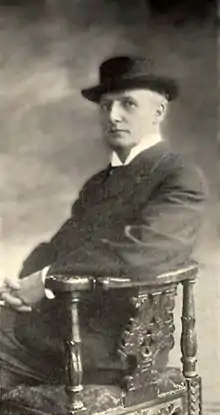 Portrait photograph of Urban, 1909