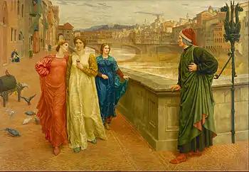 Henry Holiday, Dante and Beatrice, 1883, Walker Art Gallery, Liverpool, UK