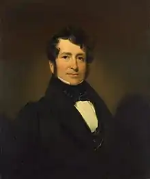 George Pope Morris, 1836, oil on canvas by Henry Inman