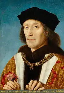 Henry VII no longer thought to be by Michael Sittow, c. 1505.