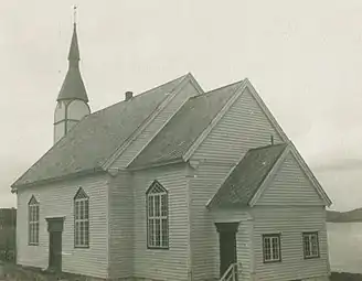Previous church (1916-1998)
