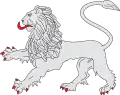 A lion léopardé.