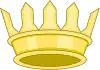 A depiction of a camp crown