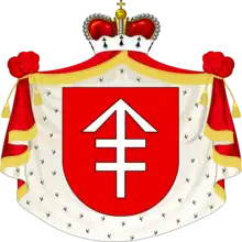 Original arms of the Princes Sapieha
