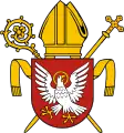 Coat of arms of the Bishopric of Ösel-Wiek.