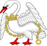 Hereford Swan Badge of Henry V.