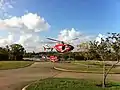 Two EC145 helicopters operated by Memorial Hermann Life Flight