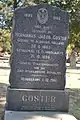 Gravestone of Hermanus Jacob Coster, State Attorney at Church Street Cemetery in Pretoria.