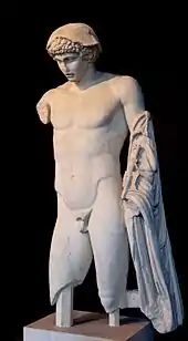 Hermes Ludovisi (1st century), copy of a 5th century BC original attributed to Phidias, Museo Nazionale Romano.