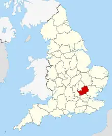 Hertfordshire within England