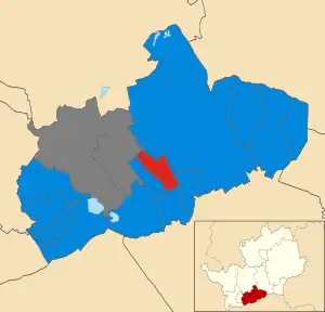 2010 results map