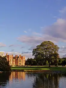 Heslington Hall from a distance