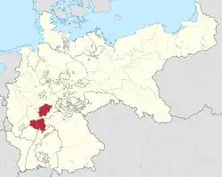 The Grand Duchy of Hesse within the German Empire