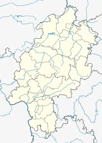 Reinhardshagen  is located in Hesse