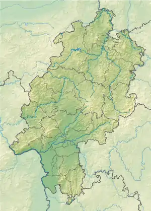 Kellerwald is located in Hesse