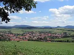 View of Rasdorf from Gehilfersberg