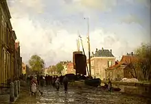 Het Zieken in the Hague, 1870, by Julius van de Sande Bakhuyzen
