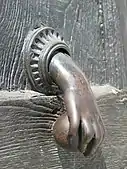 Door knocker in Orléans, France