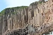 Hexagonal rock formations