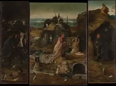 Hieronymus BoschThe Hermit Saints, 86 × 120 cm