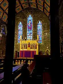Altar at Anglo-Catholic Church of the Good Shepherd (Rosemont, Pennsylvania)