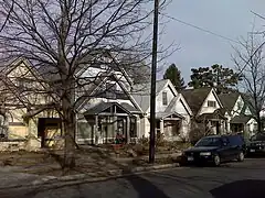 Typical side street, Denver Highland