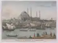 Suleiman Mosque at Constantinople, watercolour