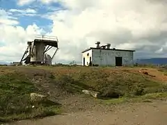 SF-88C collapsed Target Tracking Radar (TTR) platform