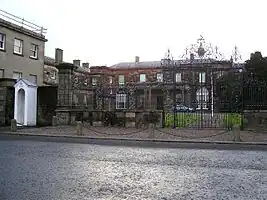 Hillsborough Castle, the official residence of Charles III in Northern Ireland.