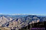 Himalayan range visible  from Dehradun-Dhanaulti road.