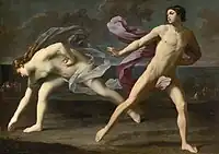 Guido Reni, Hipómenes y Atalanta, 1618–19
