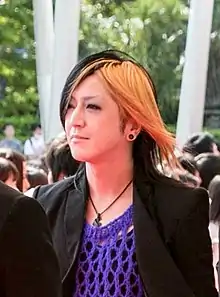 Hisashi at the 2014 MTV Video Music Awards Japan