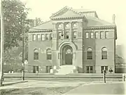 Wallace Library and Art Building, Fitchburg, Massachusetts, 1884.