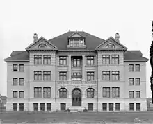 Historical photo of the university