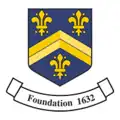 Arms of Hitchin Boys' School