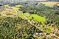 Aerial view of Hlincová Hora