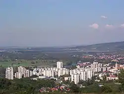 Hlohovec, view from south