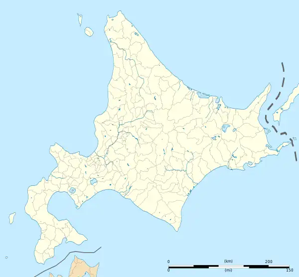 RJCN is located in Hokkaido