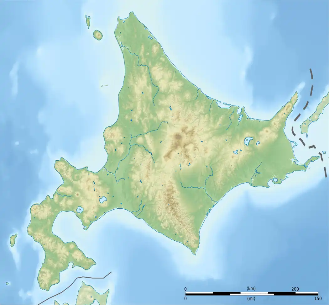 Yūbari River is located in Hokkaido